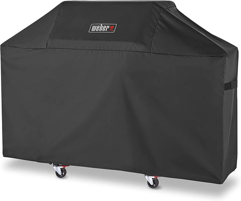 Image of Weber Genesis 300 Series Premium Grill Cover, Heavy Duty and Waterproof, Fits Grills up to 62 Inches Wide
