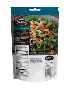 Tortilla Strips - Santa Fe Style, Great for Snacking, Soup and Salad Topper - Southwest Flavor, 4 Ounce (Pack of 9)