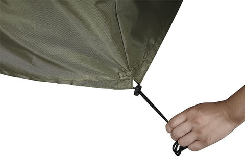 Image of [Monsoon] BBQ Grill Cover Waterproof Barbecue Grill Covers (64") Hunter Green