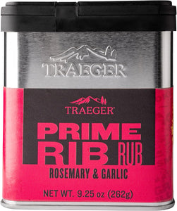Traeger Grills SPC173 Prime Rib Rub with Rosemary & Garlic 9.25 Ounce (Pack of 1)