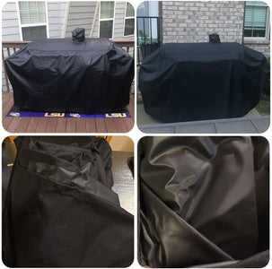 Grill Cover for Pit Boss Memphis Grill Cover Waterproof Smoke Hollow 4-In-1 Gas Charcoal Combo Grill Smoker Cover 73952 Pit Boss 4 in 1 Grill Cover Heavy Duty (PB 73952)
