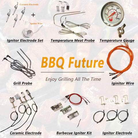 Image of Grill Igniter Kit for Blackstone 36 Inch Griddle, Electronic Battery Igniter Replacement Kit