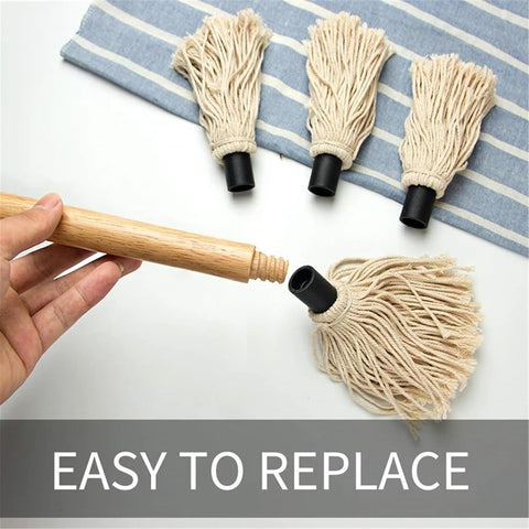 Image of Grill Mop Brush Head Kitchen BBQ Cooking Replacement Tool Accessories