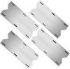 SPA231 (4-Pack) Stainless Steel BBQ Gas Grill Heat Plate, Heat Shield, Heat Tent, Burner Cover, Vaporizor Bar, and Flavorizer Bar for Costco Kirland, Jenn-Air, Nexgrill, Lowes (17 3/4