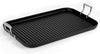 Nonstick Stove Top Grill Pan - PTFE/PFOA/PFOS Free Need Two Burners 20" X 13" Hard-Anodized Non Stick Grill & Griddle Pan - Kitchen Cookware, Dishwasher Safe NCGRP59