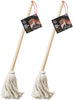 Better Grillin BBQ Bastin Mop Basting Barbecue Brush/Mop Easily Applies Marinades, Sauces, Washes Out, 16In Handle, 2Pk