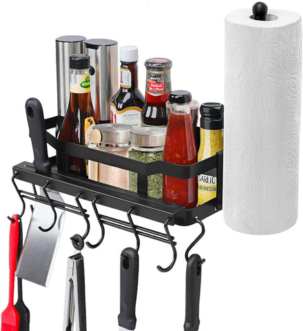 Image of Blackstone Caddy,Blackstone Grill Caddy for 28"/36" Blackstone Griddles,Grill Organizer BBQ Accessories with Paper Towel Holder Blackstone Accessory Storage for Outdoor