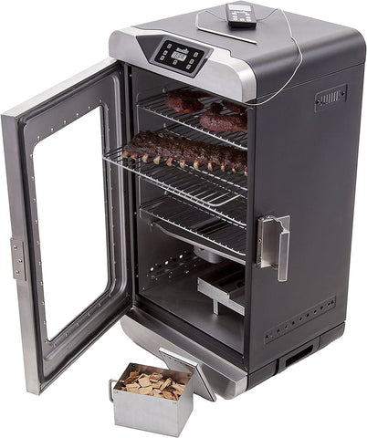 Image of 17202004 Digital Electric Smoker, Deluxe, Silver