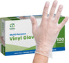 Clear Powder Free Vinyl Disposable Plastic Gloves