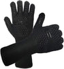 BBQ Grill Gloves, 1472°F Extreme Heat Resistant Grilling Gloves Non-Slip Oven Mitts Potholder, Perfect for Barbecue, Cooking, Baking, Fireplace, Smoker - 1 Pair (Black)