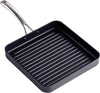 Hard Anodized Nonstick Square Grill Pan, 11 X 11-Inch, Black