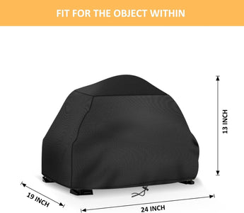 Grill Cover for Ninja Woodfire Outdoor Grill OG701, 420D Waterproof Grill Cover, Fade and UV Resistant BBQ Cover (Cover Only)