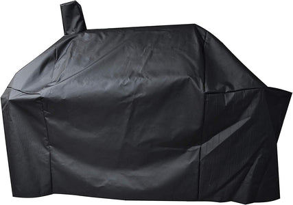 Smoker Grill Cover Sized for Char-Griller Charcoal Grill 2190 and 2197 Heavy Duty Waterproof Patio 600D Canvas Barbeque BBQ Grill Cover G21623