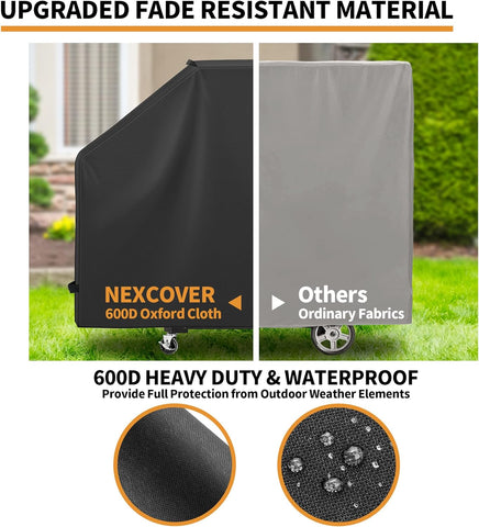 Image of NEXCOVER Grill Cover - Compatible with Masterbuilt Gravity Series 1050 Digital Charcoal Grill, Waterproof Smoker Cover,Heavy Duty BBQ Cover, Fade Resistant Barbecue Cover, Anti-Uv & Weather Resistant.