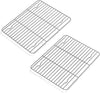 2 Pack Cooling Rack for Baking Stainless Steel, Heavy Duty Wire Rack Baking Rack, 11.7" X 9.4" Cooling Racks for Cooking, Fits Small Toaster Oven, Dishwasher Safe