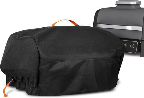 Image of Grill Cover Compatible with Ninja OG701 OG751 Woodfire Grill, BBQ Grill Accessories Bag with Handle & Inner Pocket, Compatible with Ninja OG700 Series Outdoor 7-In-1 Grill Smoker, Cover Only