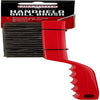 90044 Grill Brush | Handheld Small Grill Cleaning Brush | 2 in 1 | Wire Bristles | Scraper Head | Comfortable Handle | Heavy Duty Plastic Construction