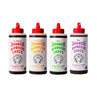 Bachan'S Variety Pack Japanese Barbecue Sauce, (1) Original, (1) Hot and Spicy, (1) Yuzu, (1) Miso, BBQ Sauce for Wings, Chicken, Beef, Pork, Seafood, Noodles, and More, Non GMO, No Preservatives, Vegan, BPA Free.