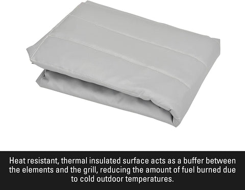 Image of Insulated Blanket for Camp Chef 36" Smokepro Pellet Grills, Including PG36SGX PG36LUX, 37 X 36 Inch, Gray