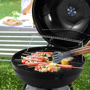 Leonyo BBQ Grill, 22 Inch Kettle Charcoal Grill, Heavy Duty Large Outdoor Grills for Camping Griddle, Backyard, Patio, Picnic Grilling, Travel