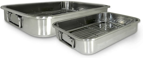 Image of Cook Pro 4-Piece All-In-1 Lasagna and Roasting Pan