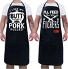 2 Pack-Funny Aprons for Men Birthday Gifts for Dad Mens Gifts Birthday Gifts for Men Kitchen Chef Grilling Cooking BBQ Apron