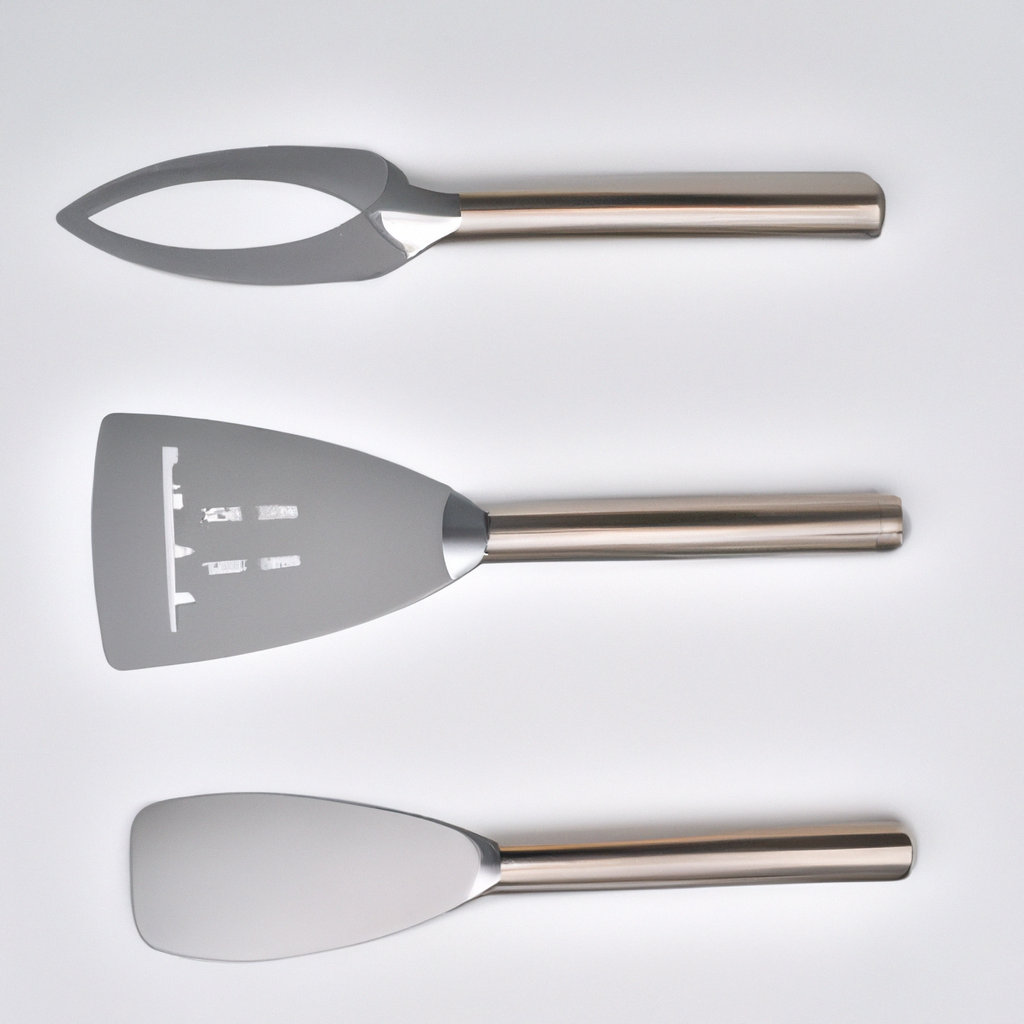 11.8" Stainless Fish Spatulas Set: A Professional Tool for Flipping, Frying, and Grilling