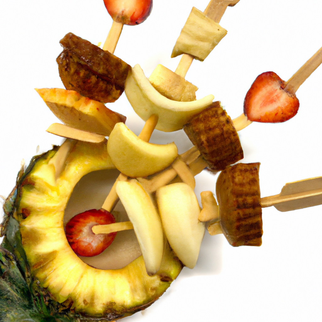How to Make Delicious Fruit Cocktail Kabobs with Bamboo Skewers