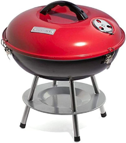 Image of CCG190RB Inch BBQ, 14" X 14" X 15", Portable Charcoal Grill, 14" (Red)