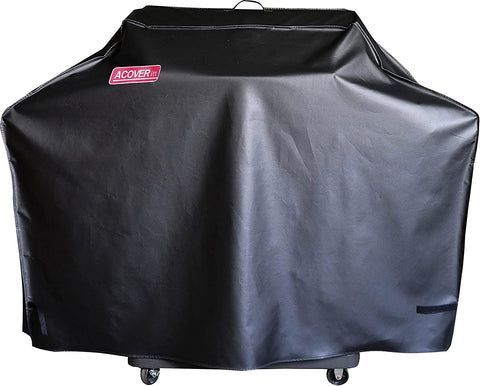 Image of 52" Heavy Duty Waterproof Gas Grill Cover Fits Weber Char-Broil Coleman Gas Grill (52"X22"X40", Black)