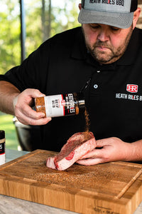 Heath Riles BBQ Beef Rub Seasoning, Champion Pitmaster Recipe, Shaker Spice Mix, 11 Oz.