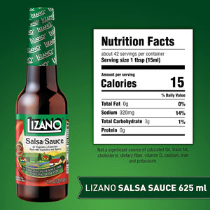 Lizano Salsa Sauce with Vegetables and Spices, 23.7 Fl Oz (Pack of 1)