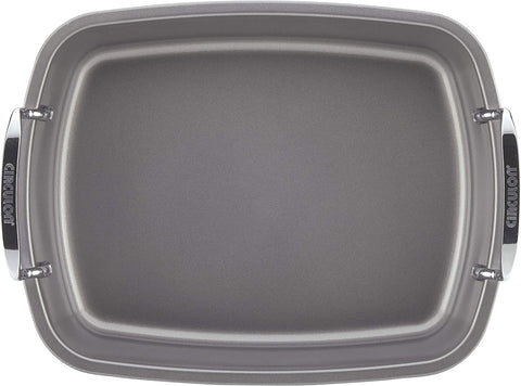Image of Circulon Nonstick Roasting Pan / Roaster with Rack - 17 Inch X 13 Inch, Gray