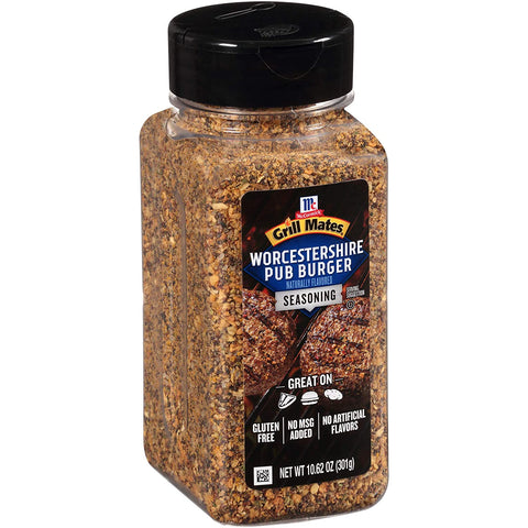 Image of Mccormick Grill Mates Worcestershire Pub Burger Seasoning, 10.62 Ounce