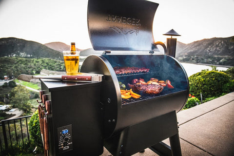 Image of Traeger Grills Pro Series 22 Electric Wood Pellet Grill and Smoker, Bronze, Extra Large