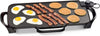 07061 22-Inch Electric Griddle with Removable Handles, Black, 22-Inch