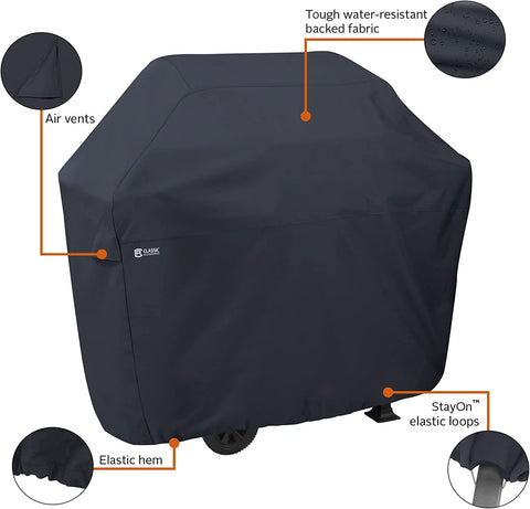 Image of Classic Accessories Water-Resistant 52 Inch BBQ Grill Cover