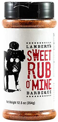 Image of Lambert'S Sweet Swine O'Mine Sauce and Rub Bundle (Original)