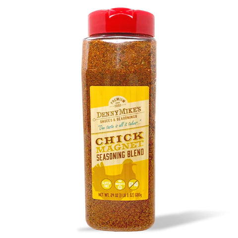 Image of Chick Magnet Rotisserie Chicken Seasoning Rub for Cooking, Smoking, and Grilling, Gluten-Free, Low Sodium, Keto-Friendly Chicken Seasoning Spice Blend, 1.5 Pounds - Dennymike’S