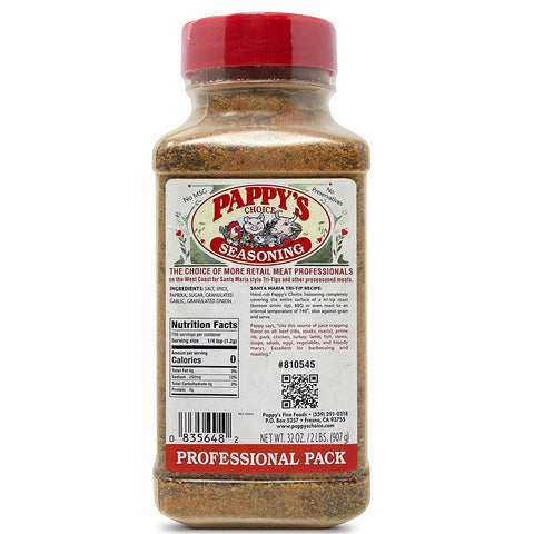 Image of Pappy'S Choice Seasonings - Original. Perfect for Bbq and Smoked Brisket, Steak, Beef, Chicken, Fajita, Hogs, Rib, Seafood, Bagel, Popcorn, Jerk, Pizza and More.