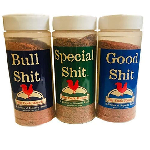Image of Big Cock Ranch All-Purpose Premium Seasoning Special Shit, Bull Shit, and Good Shit