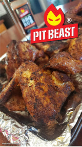 Pit Beast New England BBQ Rub | Keto, Sugar-Free, 0 Carbs, NO MSG, Gluten Free | Savory and Bold Barbecue and Grill Seasoning for Chicken, Burgers, Pork, Beef, Steak, and Ribs | 12.5 Oz