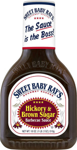 Sweet Baby Ray'S Variety BBQ Sauce Set - Honey, Hickory, and Sweet 'N Spicy - 18 Oz Bottles - Pack of 3 for Flavorful Grilling and Culinary Adventures Galore