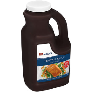 Minor'S Teriyaki and Stir Fry Sauce, BBQ Sauce and Marinade, 4 Lb 9.6 Oz Bulk Bottle (Packaging May Vary)