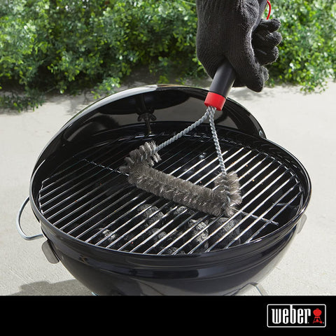 Image of Weber 12" Three-Sided Grill Brush