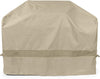 Covermates Grill Cover – Weather Resistant Polyester, Adjustable Drawcord, Mesh Vent, Grill and Heating-Khaki
