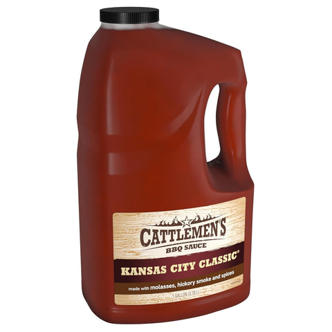 Image of Cattlemen'S Kansas City Classic BBQ Sauce, 1 Gal - One Gallon Jug of Kansas City Barbecue Sauce, Perfect Tangy, Sweet Flavor for Pork, Wings, Chicken and More