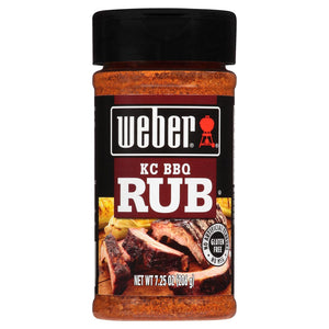 Weber KC BBQ Rub, 7.25 Ounce Shaker