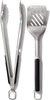 Good Grips Grilling Tools, Tongs and Turner Set, Black