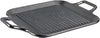 BOLD 12 Inch Seasoned Cast Iron Grill Pan with Loop Handles; Design-Forward Cookware